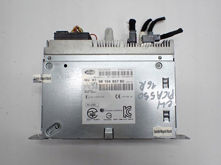 фото №8, Радіо навігація навігація дисплей європа citroen c4 picasso ii 16r