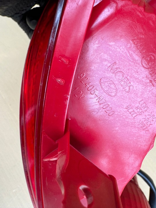 фото №16, Hyundai tucson 4 iv 20r- лампа протитуманна лівий зад ліва задня