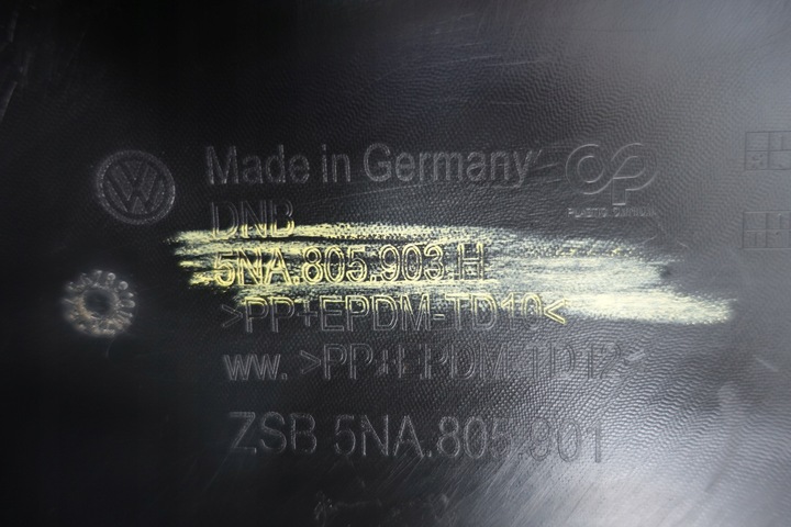 фото №9, Накладка бампера перед vw tiguan ii рестайлінг 2020-