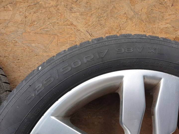 фото №10, Audi a5 a4  алюмінієві диски 17" 225/50r17