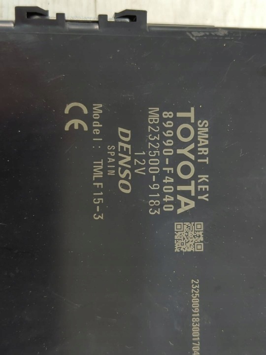 фото №5, Модуль доступа bezkluczykowego toyota c-hr 89990-f4040