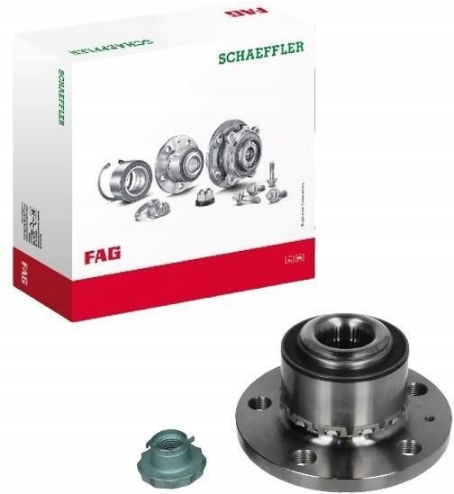 фото №7, Fag подшипник з ступица колёса перед vw fox polo 9n