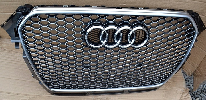 фото №2, Решётка радиатора решётка audi rs4 b8 рестайлинг оригинал идеальная
