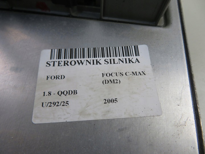 фото №6, Блок управления ford focus c-max dm2 1.8 - qqdb 5m5112a650rd