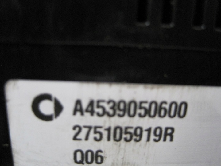 фото №6, Панель кондиціонера smart forfour ii 275105919r a4539050600