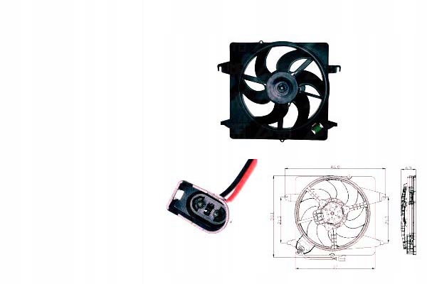 фото №2, Wentulator радиатор nrf 1230811 1449920 1s5h8c607