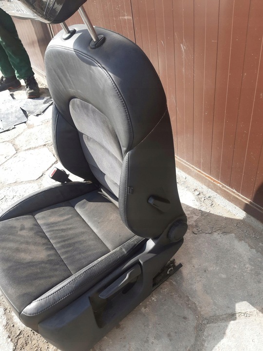 фото №13, Сидіння лівий перед skoda superb ii рестайлінг шкіра подушка безпеки