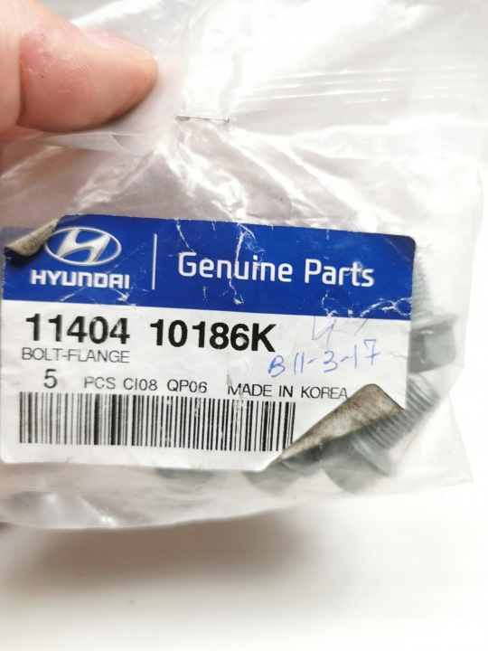 фото №6, Гвинт стабілізатора hyundai accent ix35 tucson oem номер 11404 10186k