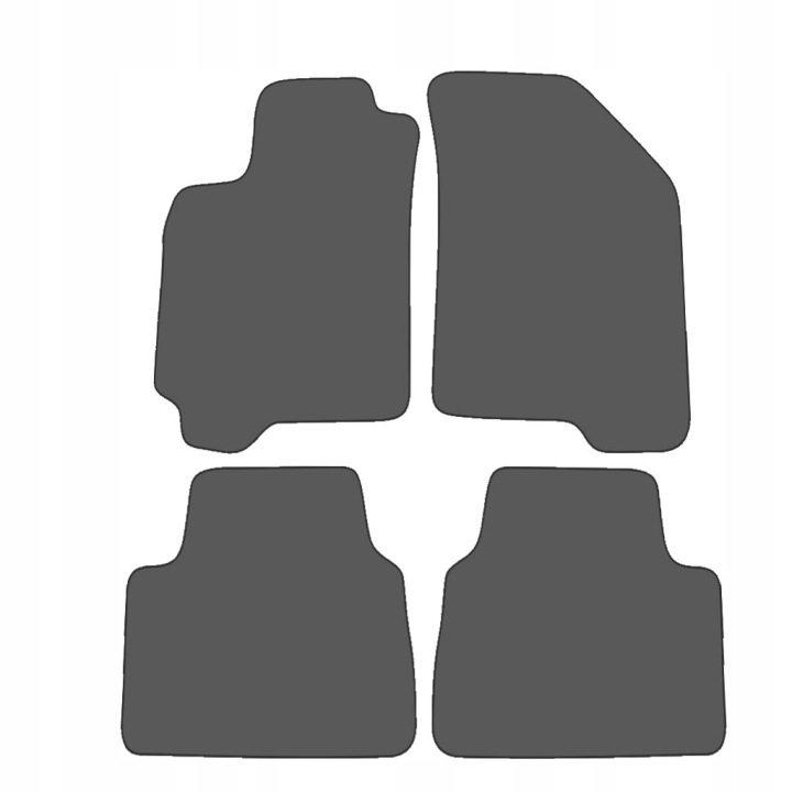 фото №8, Chevrolet lacetti 2004-2008 коврики велюровые