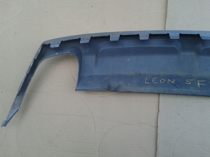 фото №7, Дифузор спойлер накладка бампера зад seat leon 3 iii 5f 2012- 5f9807568c