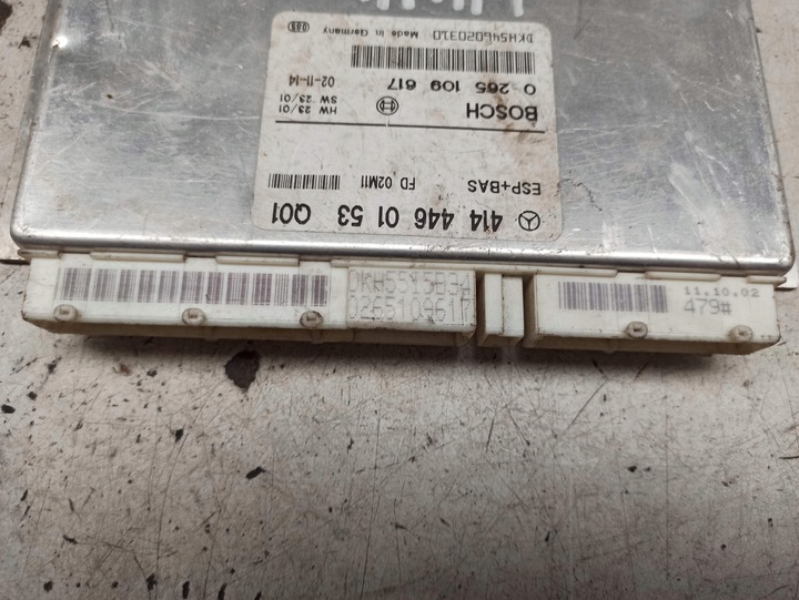 фото №6, Mercedes vaneo w414 модуль esp 0265109617