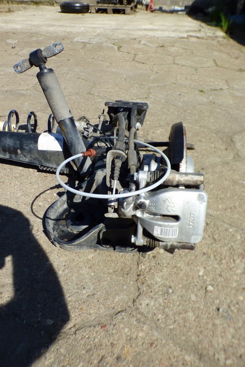 фото №11, Вісь зад балка підвішування 5x108 stbdb 2022 toyota proace city combo e rifter