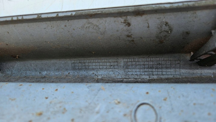 фото №14, Mitsubishi lancer viii правые порог планка пороговая накладка