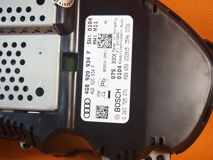 фото №10, Audi a6 4g fl спідометр  tfsi dsg acc 4g8920934f 36km