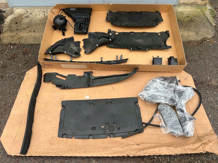 фото №10, Bmw g60 комплектний передній end 530e капот крила бампер радіатори фари