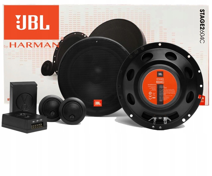 фото №1, Jbl stage2 604c динамики peugeot 206 207 307 407