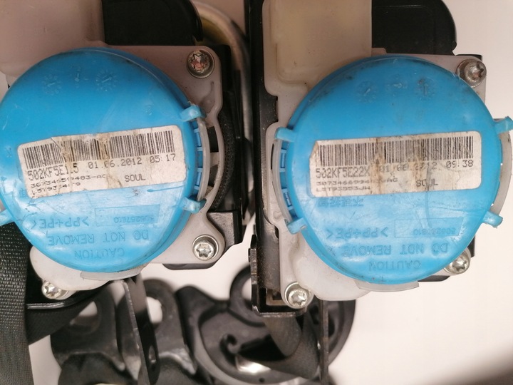 фото №5, Toyota yaris iii ремені безпеки передні оригінал 11-17