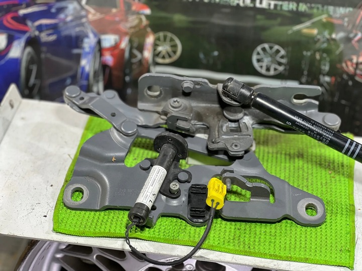 фото №6, Bmw 5 f10 f11 петля амортизатор патрон / заряд капота перед переднє лівий 7249887