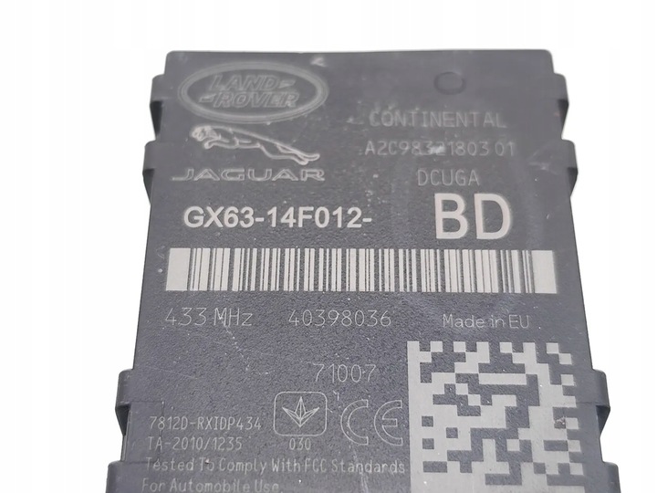 фото №7, Land rover discovery sport блок управления / модуль контроля давления w шинах