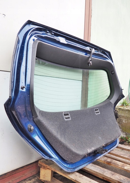 фото №9, Opel astra iii h кришка зад задня багажника з скло колір z21b гарна