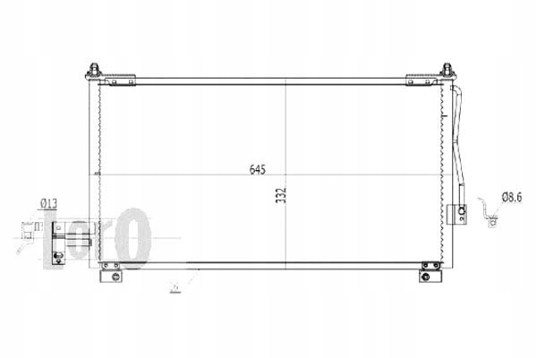 фото №10, Радиаторов кондиционера loro 030-016-0018