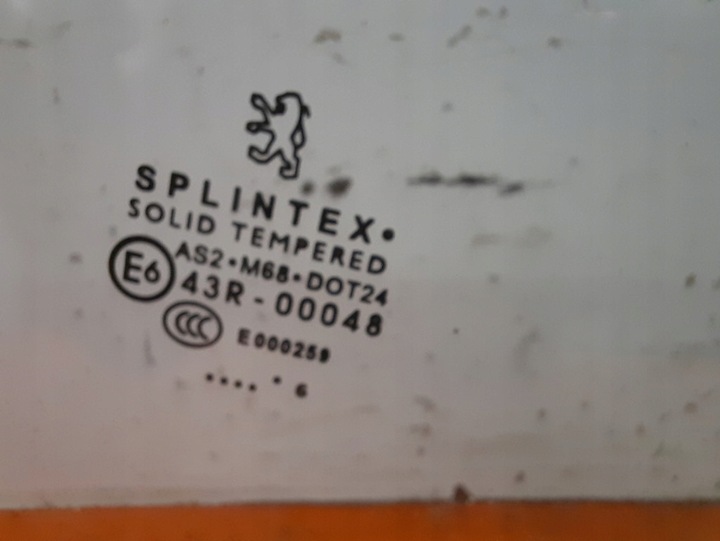 фото №3, Peugeot 307 i 01-05 стекло дверь перед правая передняя 43r-00048 exld