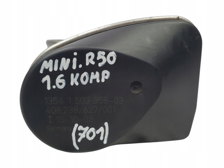 фото №1, Дросельна заслінка mini cooper s r50 r52 r53 1.6 компресор 1354150335803