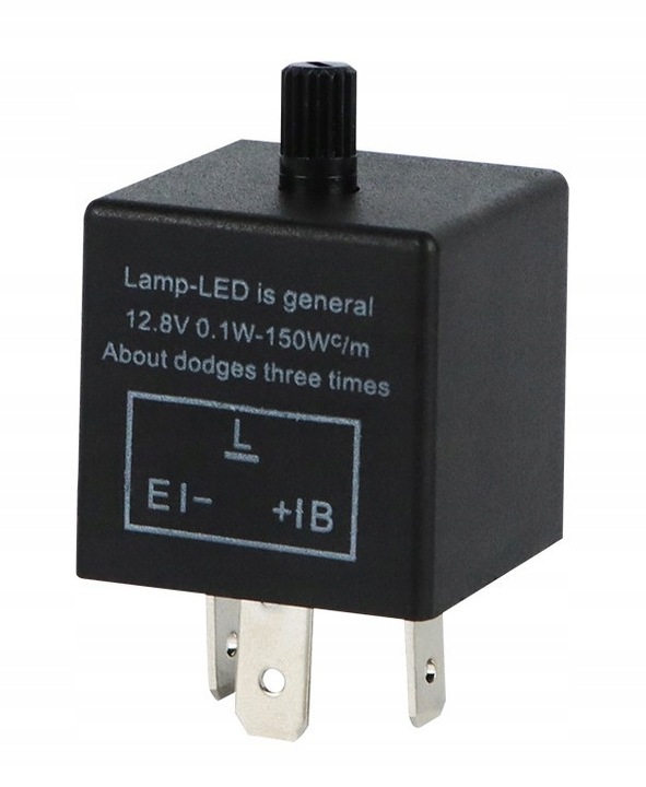 фото №1, Регульований переривач поворотів led з регулювання 12v 3pin 3-pin