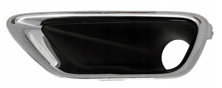 фото №2, Jeep grand cherokee wk2 2017-2021 рамка решітка галоген з хром ліва