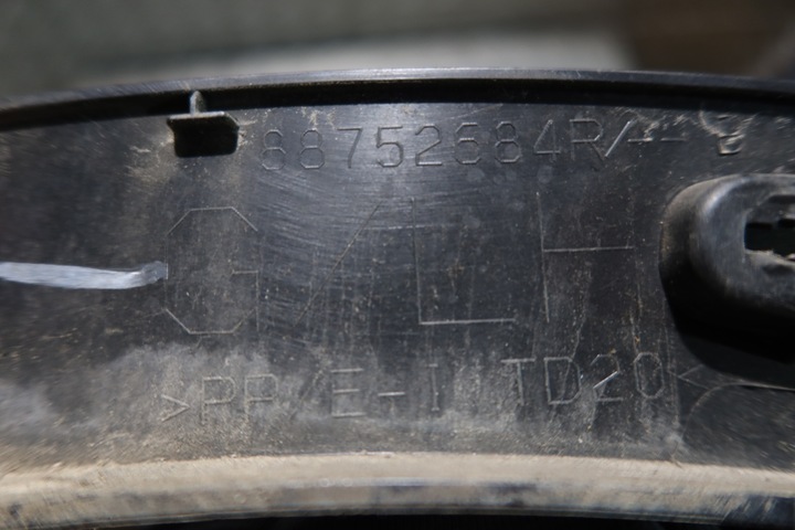 фото №11, Планка накладка крыльев крыло renault kadjar левый зад задняя 88752684r