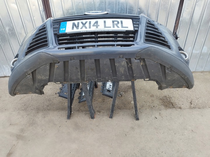 фото №10, Бампер перед ford focus mk3 iii цвет eb 2010-2014 омыватель ксенон 6x pdc