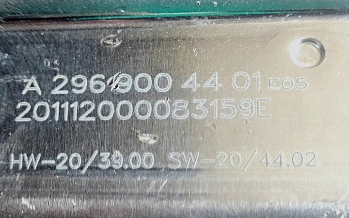 фото №5, Mercedes модуль преобразователь led a2969004501