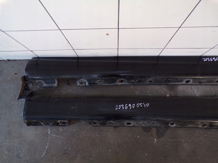 фото №2, Планка порогова накладка mercedes w203 clc купе