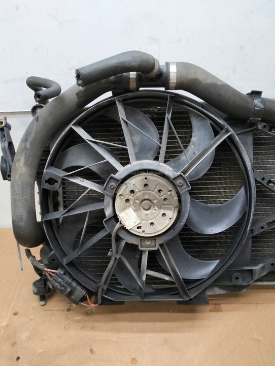 фото №13, Радіаторів води вентилятор opel astra h 3 iii 1.4 1.6 benz рестайлінг