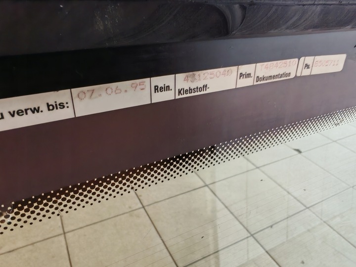 фото №5, Задня скло mercedes w124 купе прокладка