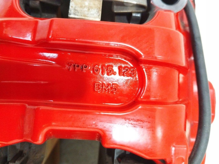 фото №6, Porsche taycan 9j1 2022 супорт гальмівний передній 7pp615123