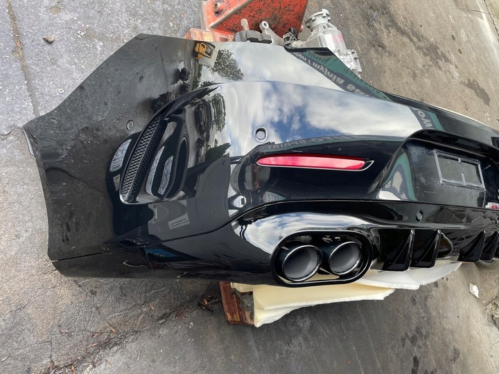 фото №7, Mercedes cls w257 amg бампер зад 6xpdc комплектный цвет 197