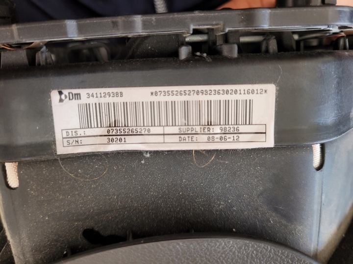 фото №6, Подушка водителя air bag citroen nemo