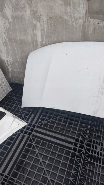 фото №3, Renault master 2 ii 98-03 капот крышка двигателя белая