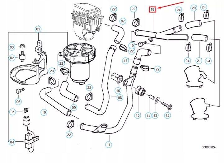 фото №8, Bmw 7 e38 комплект шланг тискового 11721704249 1704249 oem