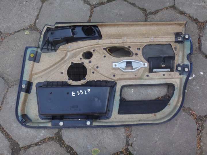 фото №6, Карта двери левые перед bmw e39 чёрный европа рестайлинг