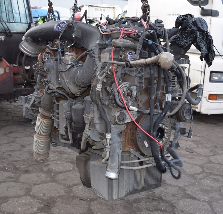 фото №9, Комплектный двигатель daf 106 mx-13 340 h1 460km