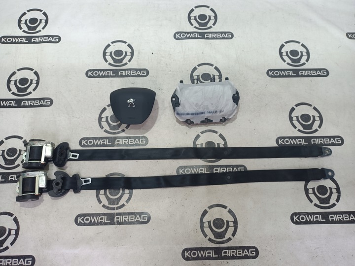 фото №6, Peugeot 308 t9 панель консоль подушка безпеки подушки ремені