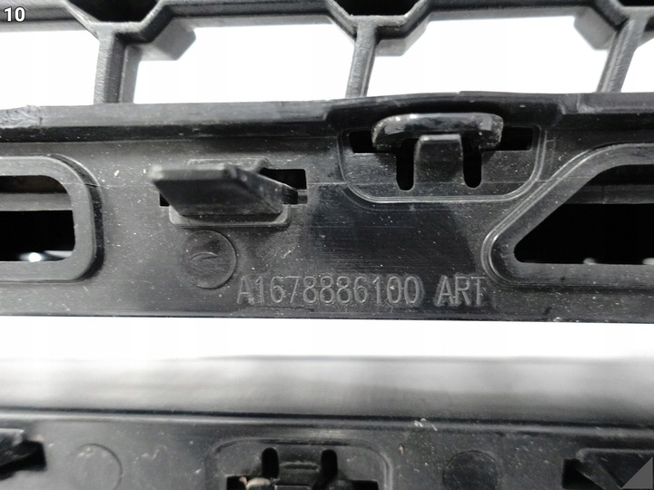 фото №11, Mercedes gle w167 v167 amg 19-23 решітка радіатора решітка решітка w бампер перед чорний