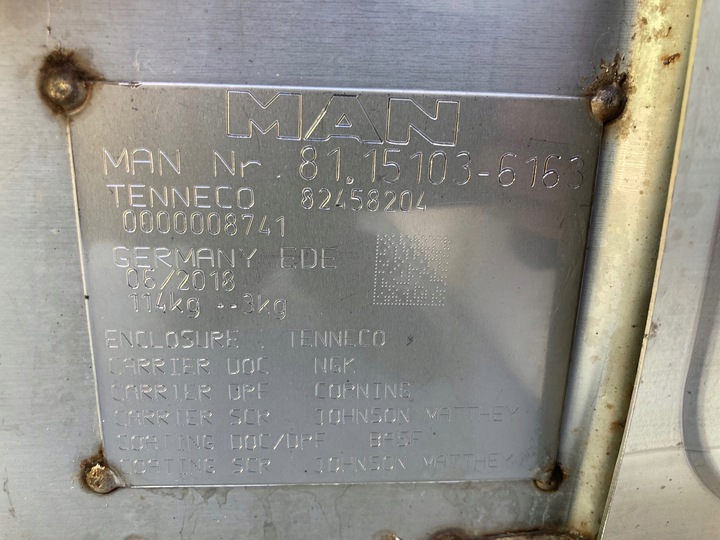 фото №10, Man tgm tgl евро 6 рестайлинг глушитель катализатор scr 81151036163 комплектный