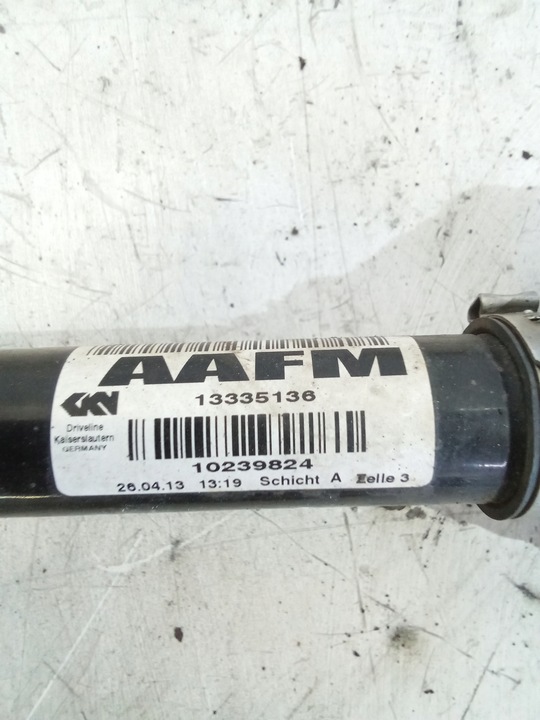 фото №4, I361 піввісь довга opel astra j 1.7d 13335136