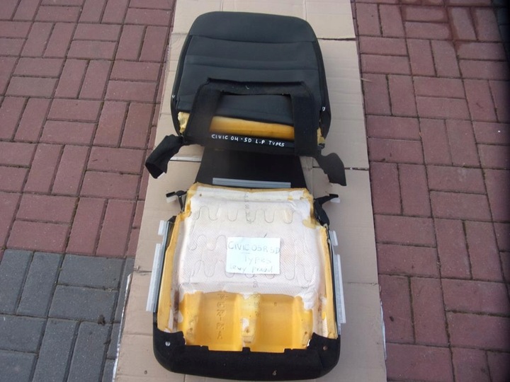 фото №6, Обивка сиденья сиденье l honda civic vii 5d type-s