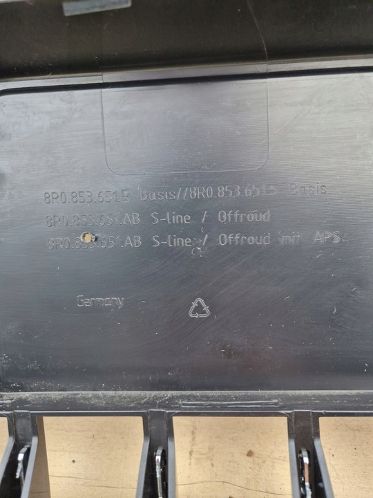 фото №14, Audi q5 8r0 2013- рестайлинг решётка радиатора решётка радиатор s-line оригинал