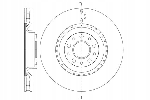 фото №2, Remsa диски гальмівні remsa 51914663 51854567 518
