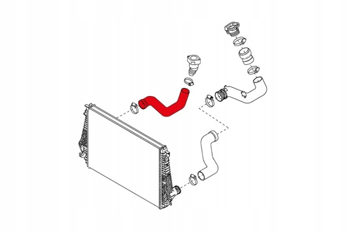 фото №16, Esen skv шланг интеркулер vw amarok 2.0tdi 10-13